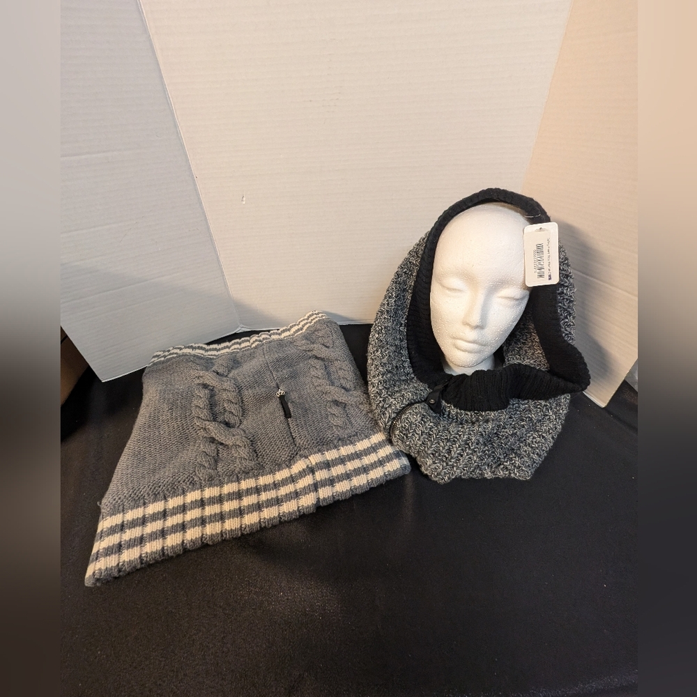 NWT Lululemon Falling Freely Neck Warmer Merino Wool Lot 2 Bundle